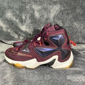Nike LeBron 13 Men’s 10 shoes 2015 Mulberry Basketball